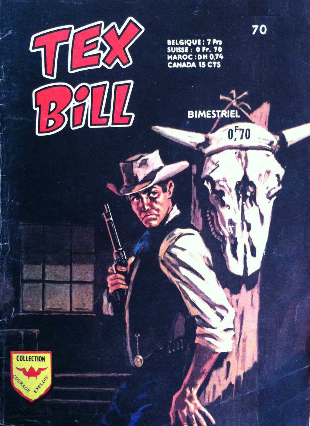 Scan de la Couverture Tex Bill n 70